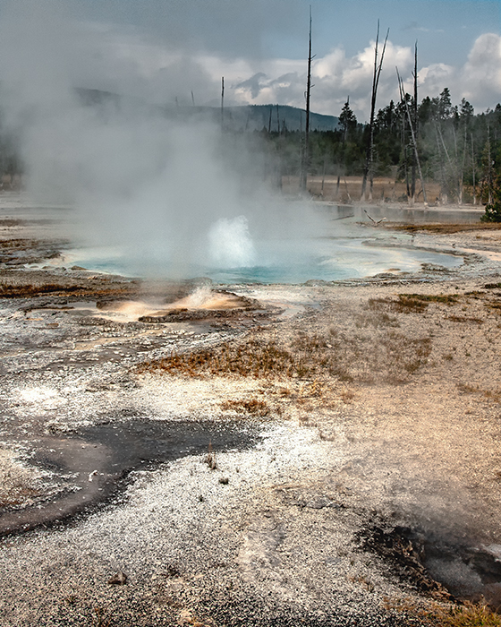 Geyser, Yellowstone National Park 9/2019
