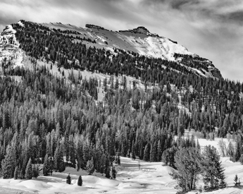 Landscape photographs from Yellowstone National Park, the Teton Range and Wyoming.